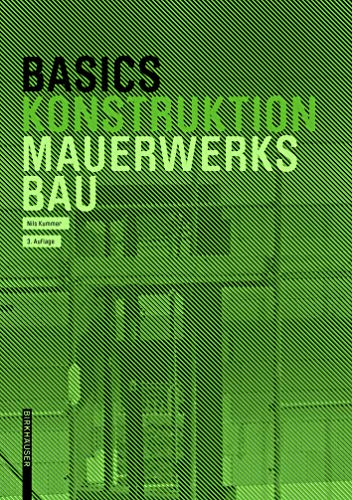 Basics Mauerwerksbau von Birkhuser Verlag GmbH